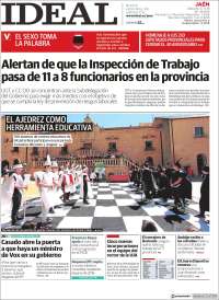 Portada de El Ideal de Jaén (Spain)