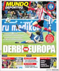 Portada de Mundo Deportivo Bizkaia (España)