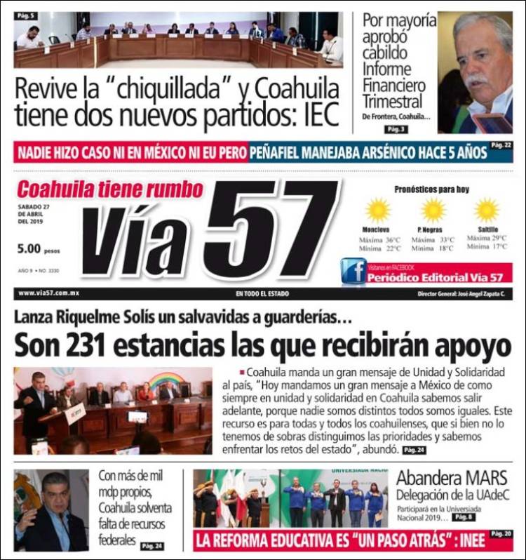 Portada de Via57 (M&eacute;xico)