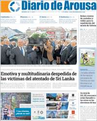 Portada de Diario de Arousa (España)