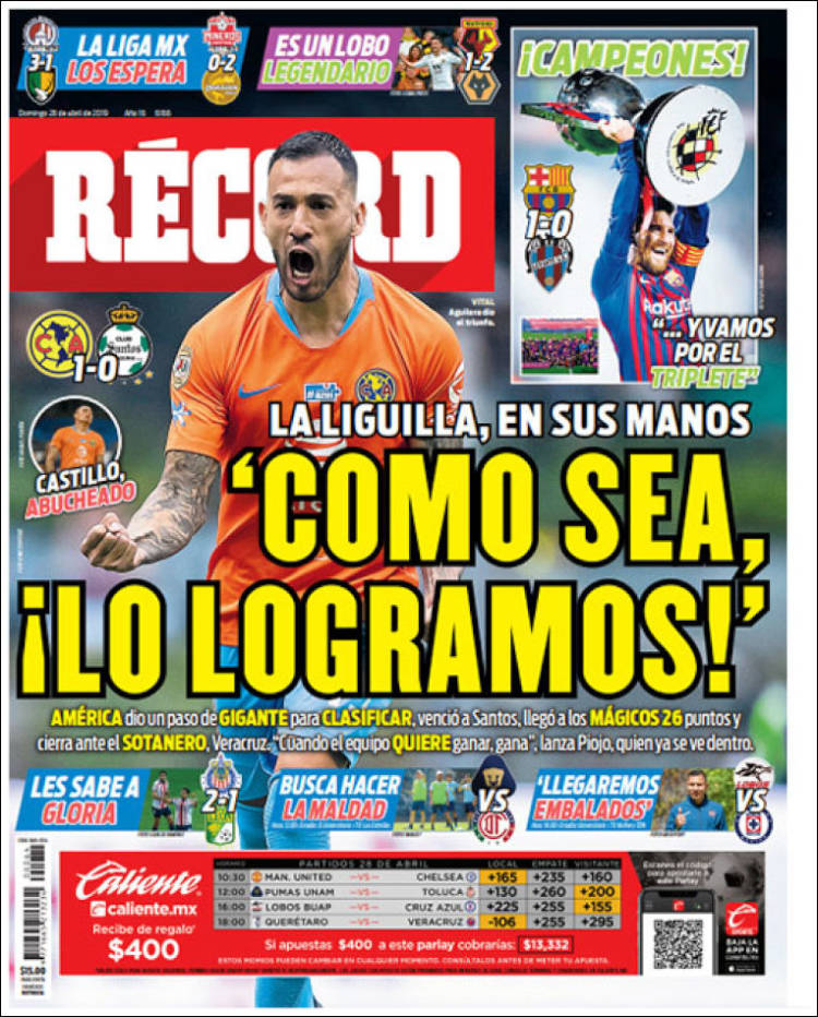 Portada de Record (M&eacute;xico)
