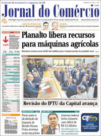 Portada de Jornal do Comércio (Brasil)