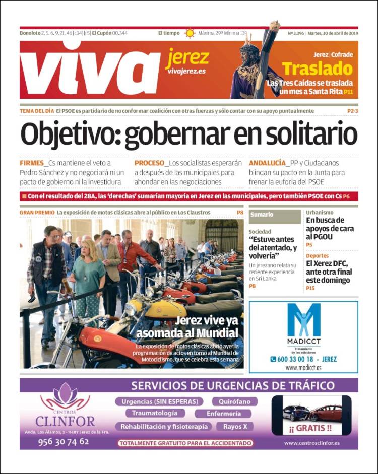 Portada de Información - Jerez (España)