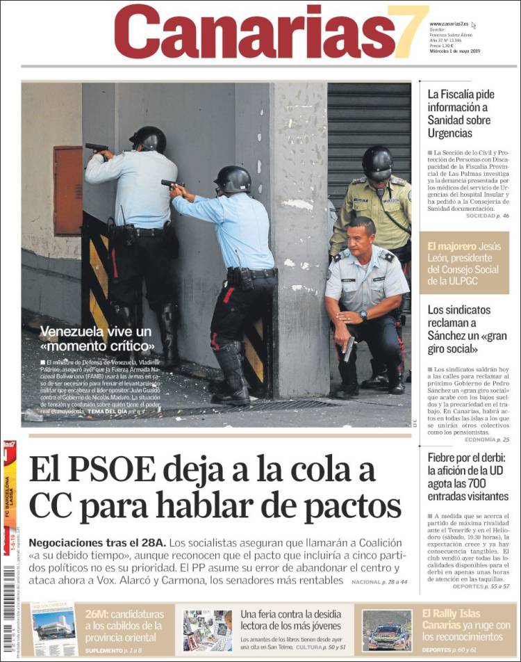 Portada de Canarias 7 - Fuerteventura (Espa&ntilde;a)