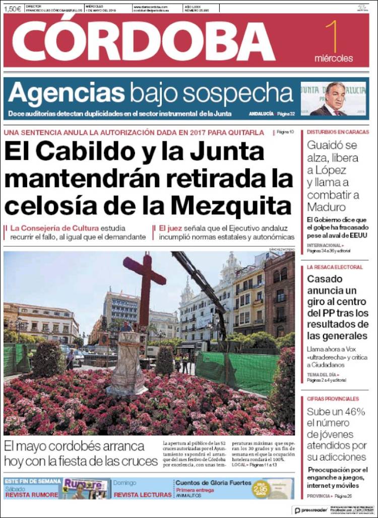 Portada de Diario de Córdoba (Espa&ntilde;a)