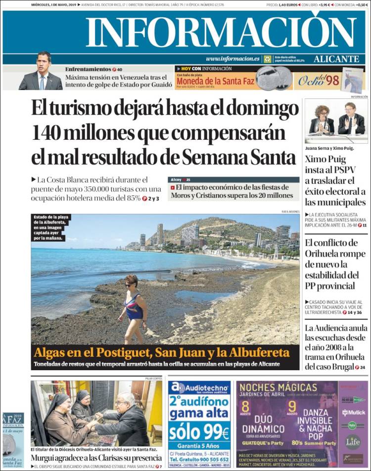 Portada de Diario Información (Espa&ntilde;a)