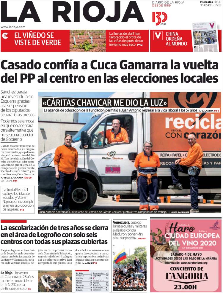 Portada de La Rioja (Espa&ntilde;a)