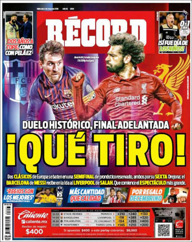 Portada de Record (Mexico)