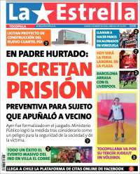 Portada de La Estrella de Tocopilla (Chile)