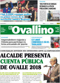 Portada de El Ovallino (Chile)