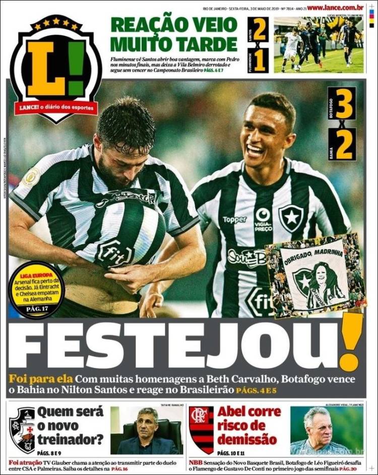 Portada de Lance! (Brasil)