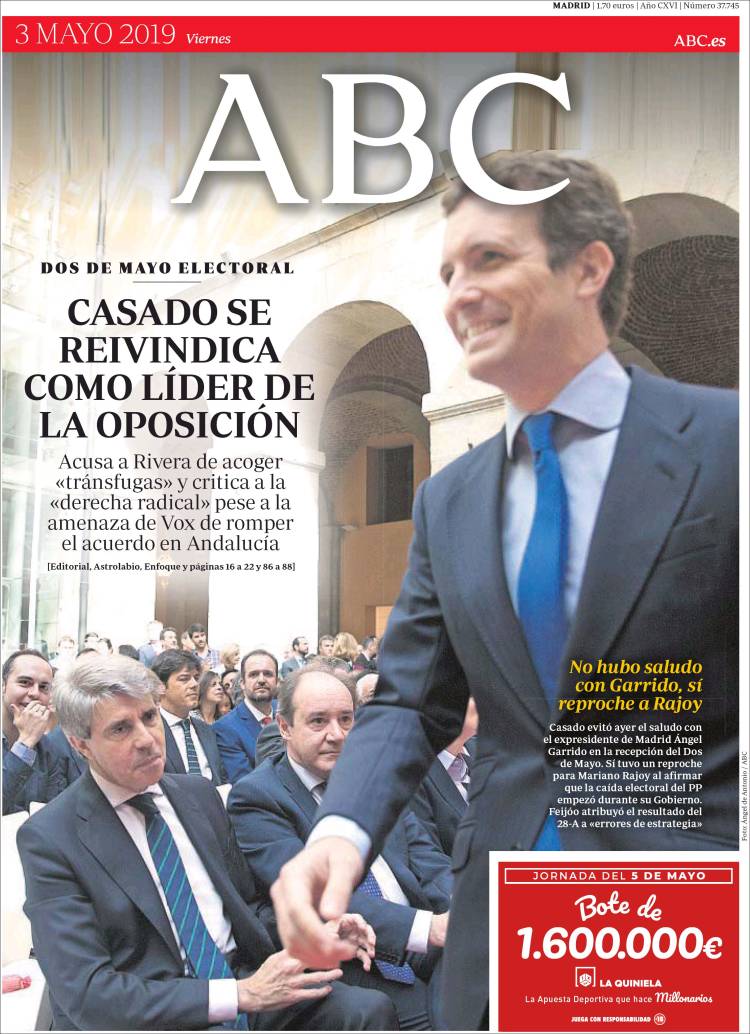 Portada de ABC (España)