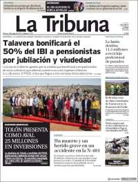 Portada de La Tribuna de Toledo (España)