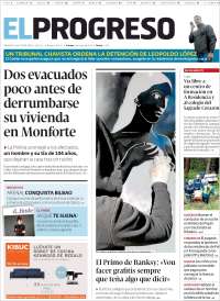 Portada de El Progreso (España)