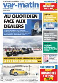 Portada de Nice-Matin (Francia)