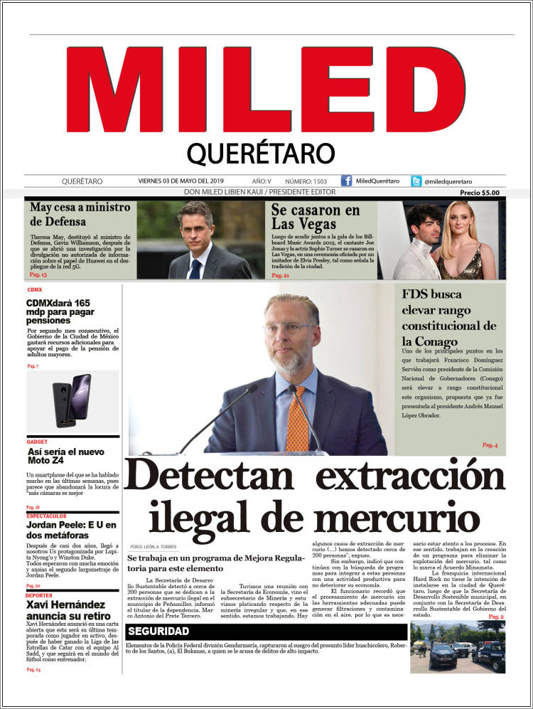 Portada de Miled - Querétaro (México)