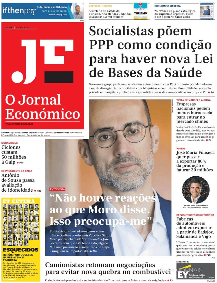 Portada de Oje (Portugal)