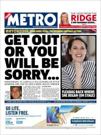 Portada de Metro (United Kingdom)