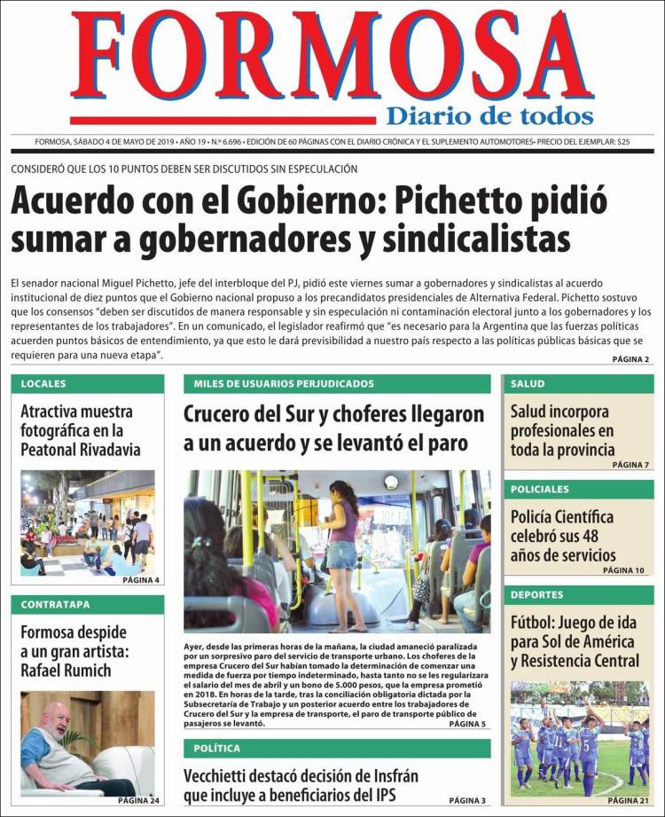 Portada de Formosa (Argentina)