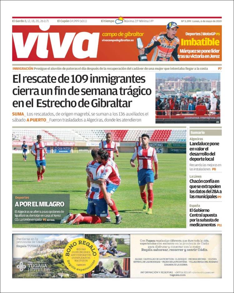 Portada de Viva Campo de Gibraltar (España)