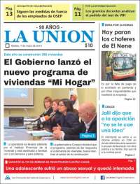 Portada de La Unión (Argentina)