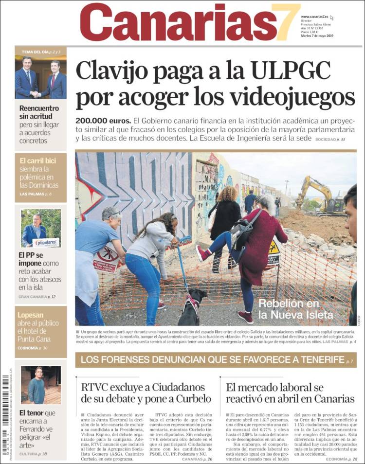 Portada de Canarias 7 - Fuerteventura (Espa&ntilde;a)