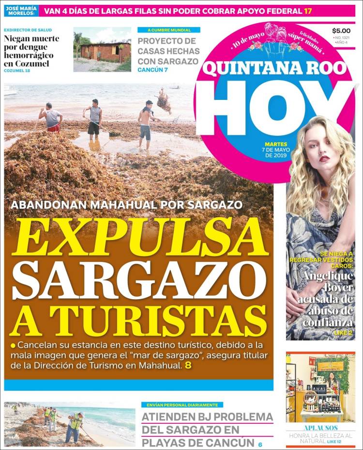 Portada de Quintana Roo HOY (México)