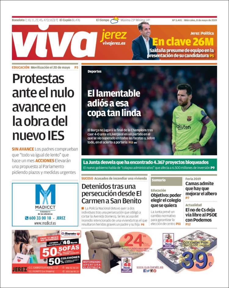 Portada de Información - Jerez (España)