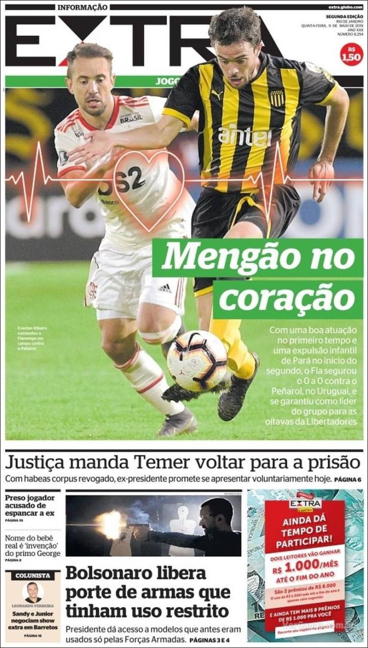 Portada de Extra (Brasil)