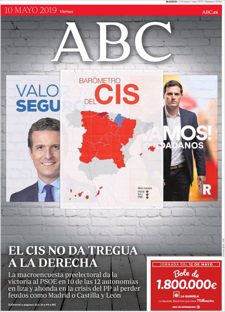 Portada de ABC (España)