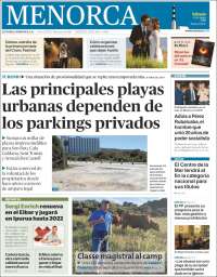 Portada de Menorca - Diario Insular (España)