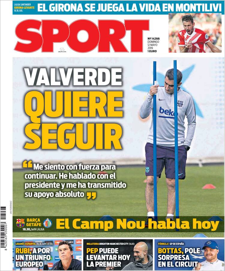 Portada de Sport (España)