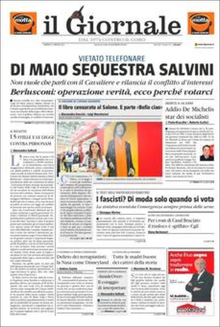 Portada de Tuttosport (Italia)