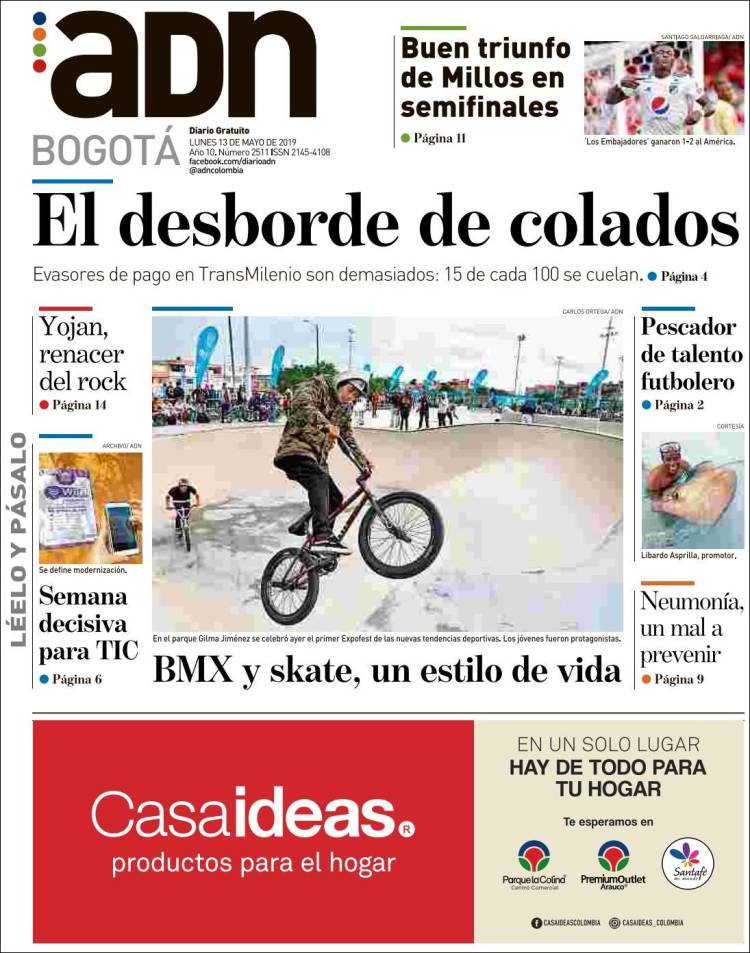 Portada de ADN - Bogotá (Colombia)