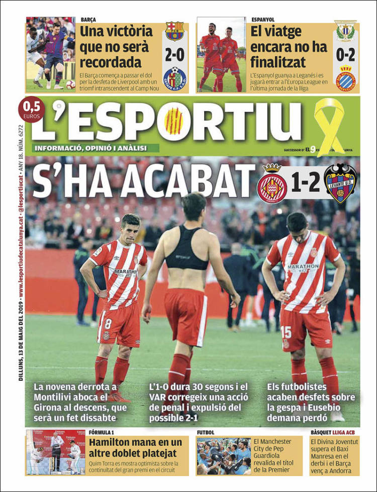 Portada de L'Esportiu (España)