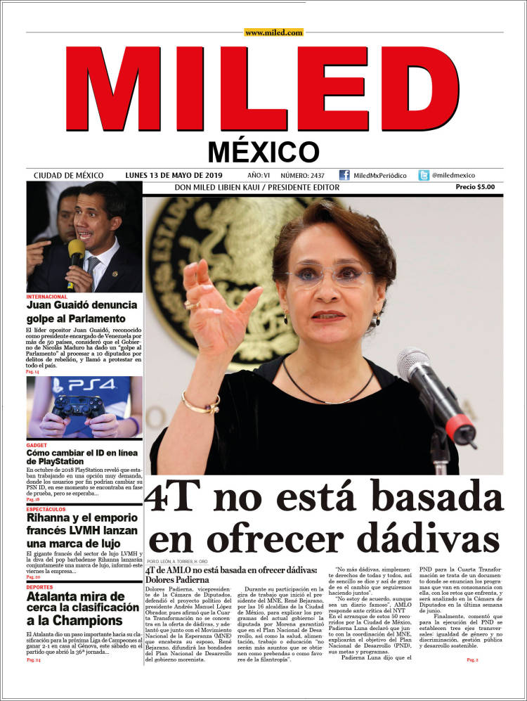 Portada de Miled (México)