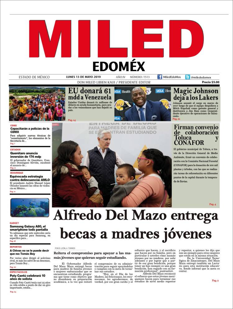 Portada de Miled - Estado de México (México)