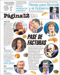 Portada de Página/12 (Argentina)