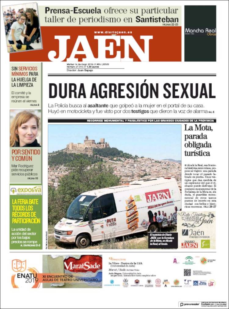 Portada de Diario Jaén (Espa&ntilde;a)