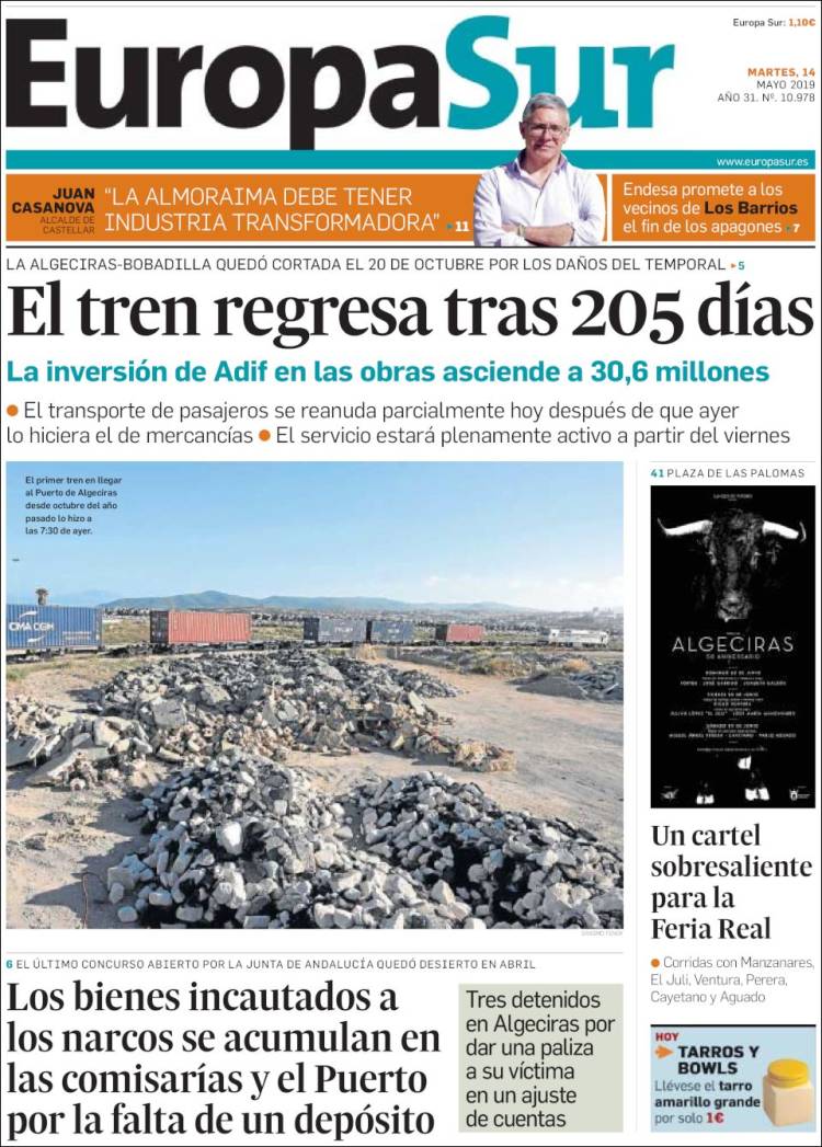 Portada de Europa Sur (Espa&ntilde;a)