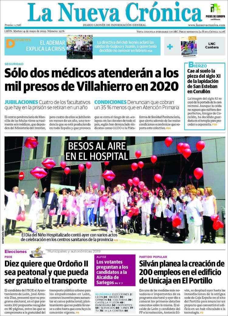 Portada de La Nueva Crónica (Espa&ntilde;a)