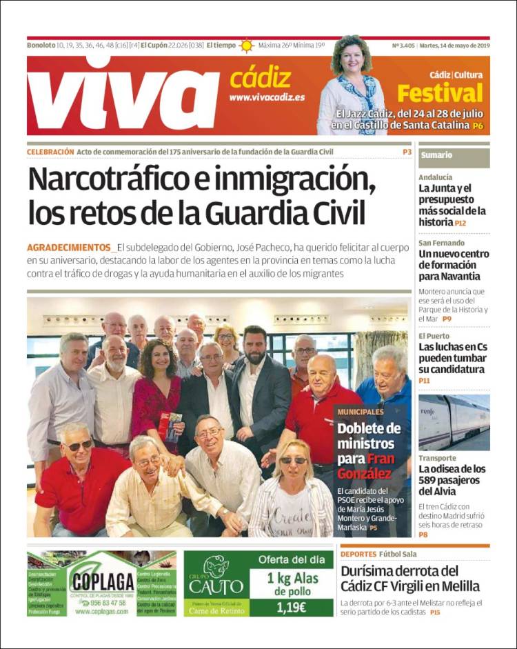 Portada de Viva Cadiz (Espa&ntilde;a)