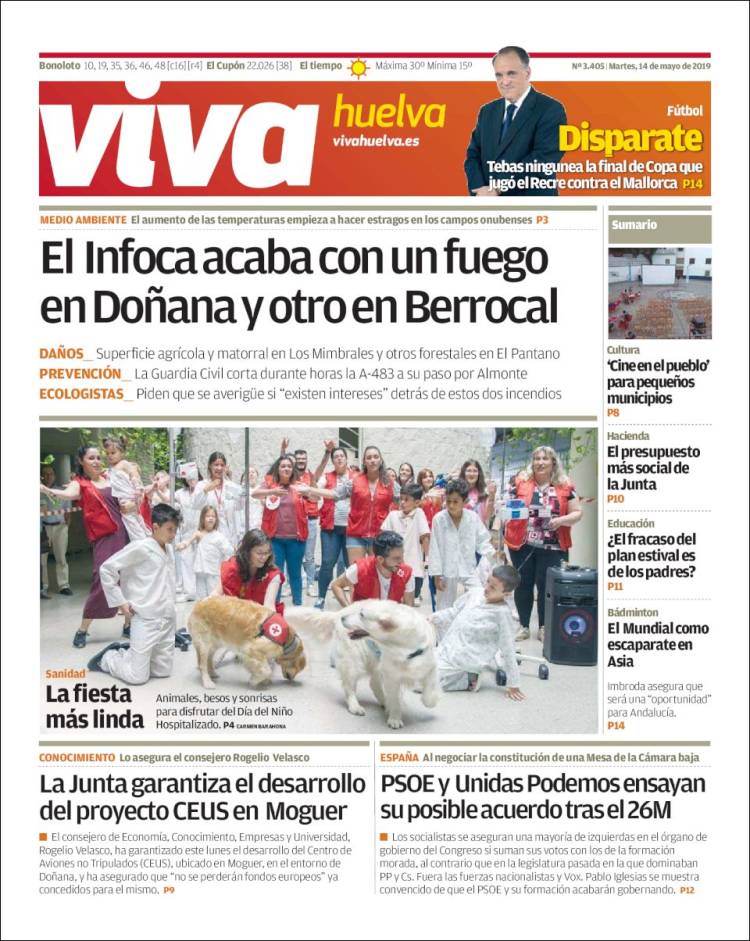 Portada de Viva Huelva (Espa&ntilde;a)