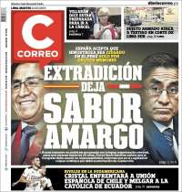 Portada de Diario Correo (Per&uacute;)