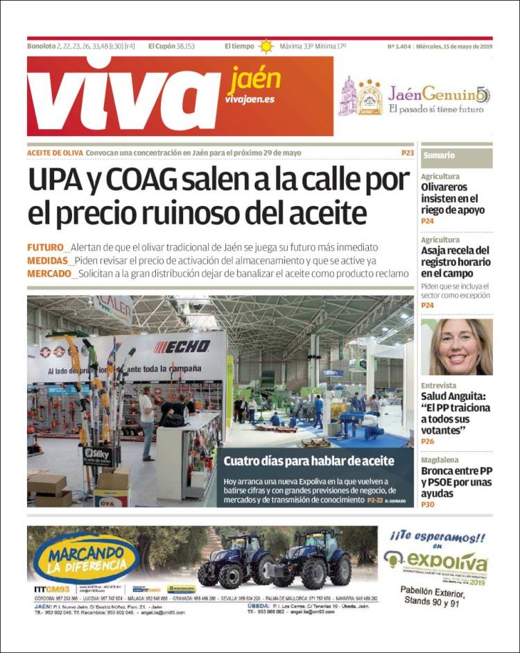 Portada de Viva Jaén (Espa&ntilde;a)