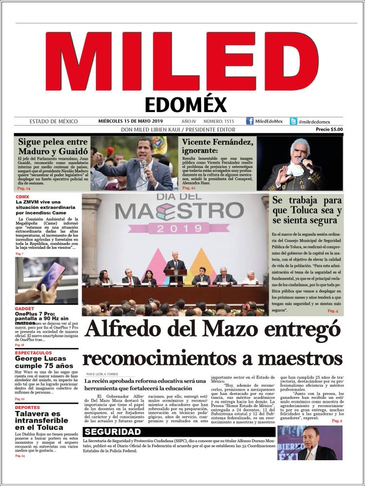 Portada de Miled - Estado de México (M&eacute;xico)