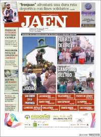 Portada de Diario Jaén (Spain)