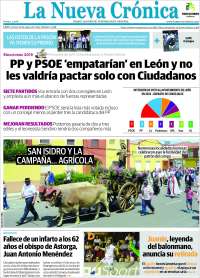 Portada de La Nueva Crónica (Spain)