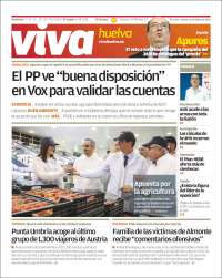 Portada de Viva Huelva (España)