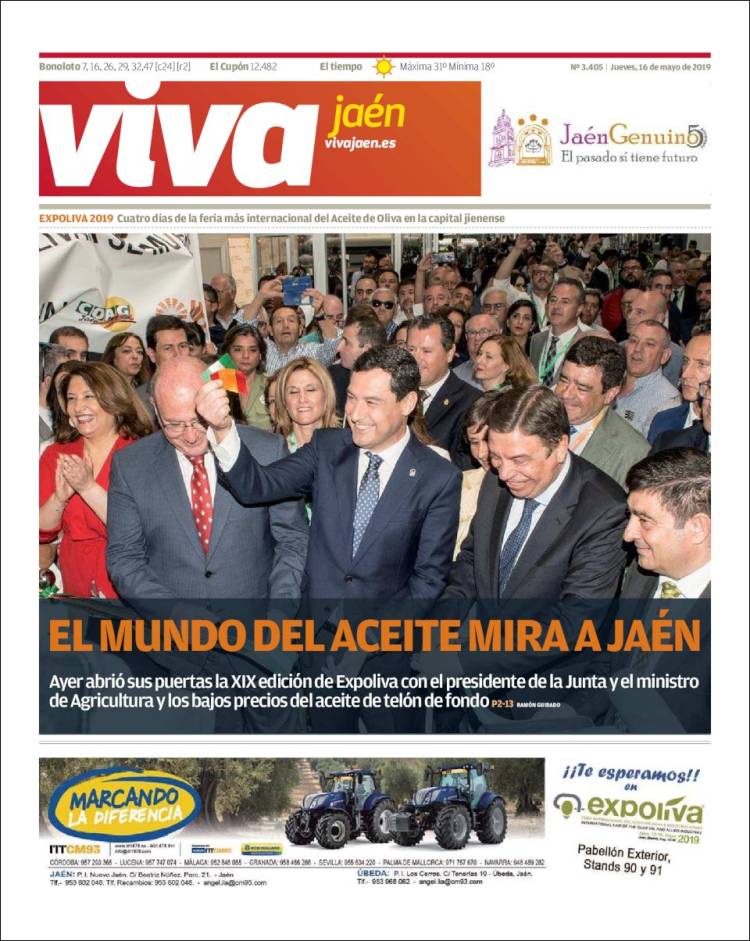 Portada de Viva Jaén (Spain)